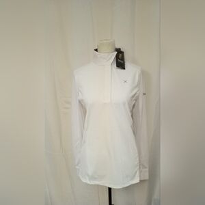 Tredstep- Symphony Solo Milan LS Comp Shirt/ Color White/ NWT/ MSRP $109.00